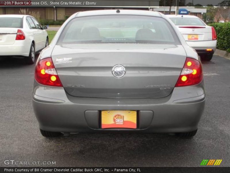 Stone Gray Metallic / Ebony 2007 Buick LaCrosse CXS
