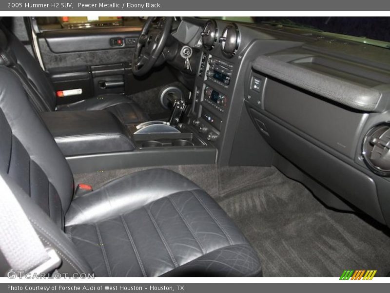 Pewter Metallic / Ebony Black 2005 Hummer H2 SUV