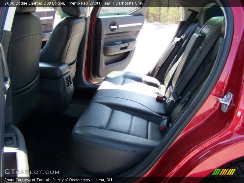 Inferno Red Crystal Pearl / Dark Slate Gray 2008 Dodge Charger DUB Edition