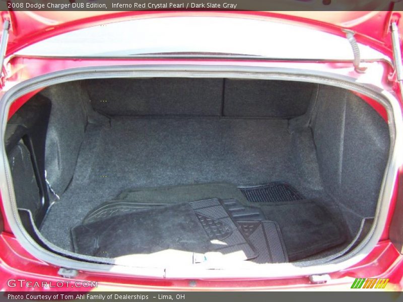 Inferno Red Crystal Pearl / Dark Slate Gray 2008 Dodge Charger DUB Edition