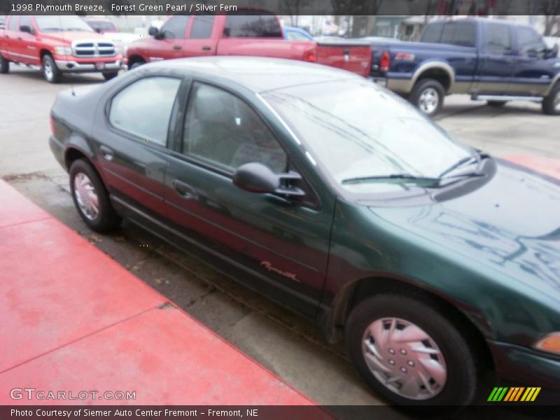 Forest Green Pearl / Silver Fern 1998 Plymouth Breeze