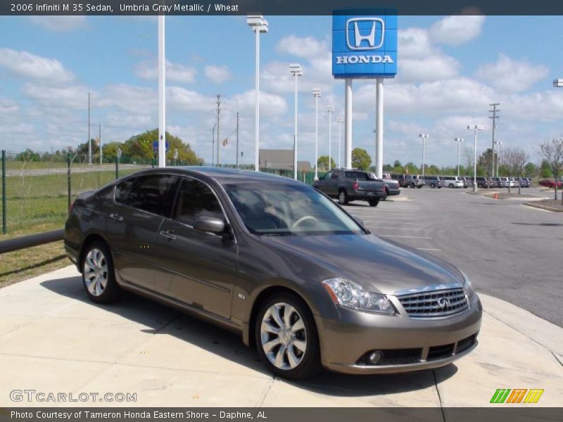 Umbria Gray Metallic / Wheat 2006 Infiniti M 35 Sedan