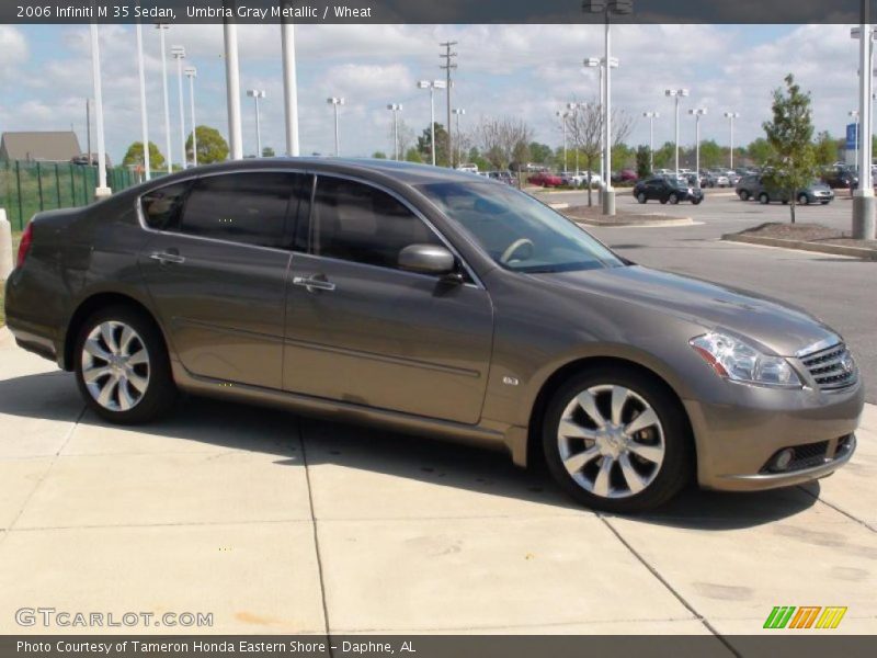 Umbria Gray Metallic / Wheat 2006 Infiniti M 35 Sedan