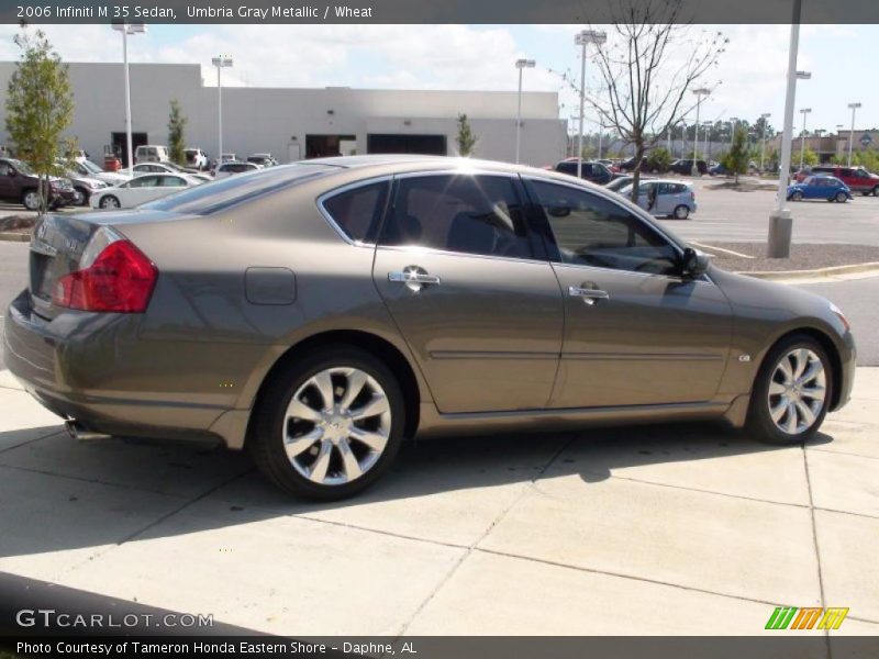Umbria Gray Metallic / Wheat 2006 Infiniti M 35 Sedan
