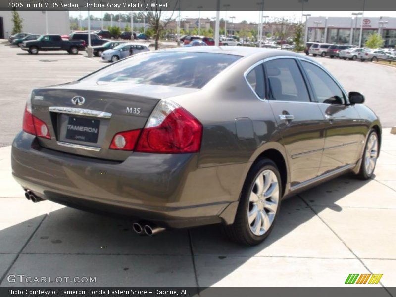 Umbria Gray Metallic / Wheat 2006 Infiniti M 35 Sedan