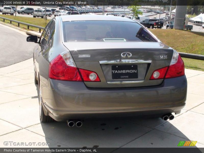 Umbria Gray Metallic / Wheat 2006 Infiniti M 35 Sedan