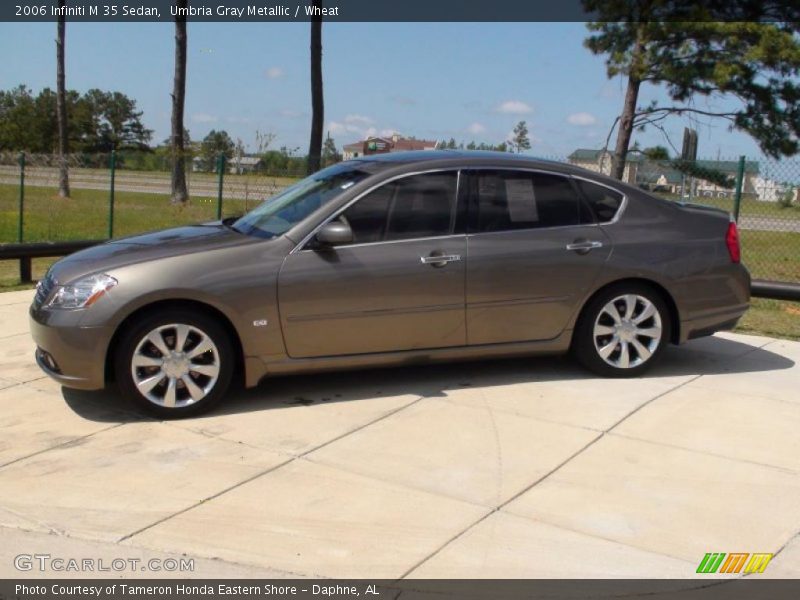 Umbria Gray Metallic / Wheat 2006 Infiniti M 35 Sedan