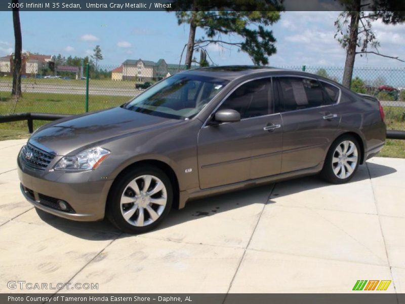 Umbria Gray Metallic / Wheat 2006 Infiniti M 35 Sedan