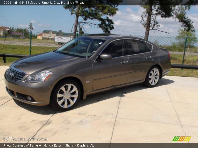 Umbria Gray Metallic / Wheat 2006 Infiniti M 35 Sedan