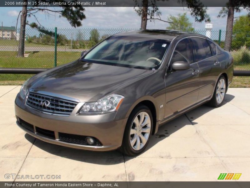 Umbria Gray Metallic / Wheat 2006 Infiniti M 35 Sedan