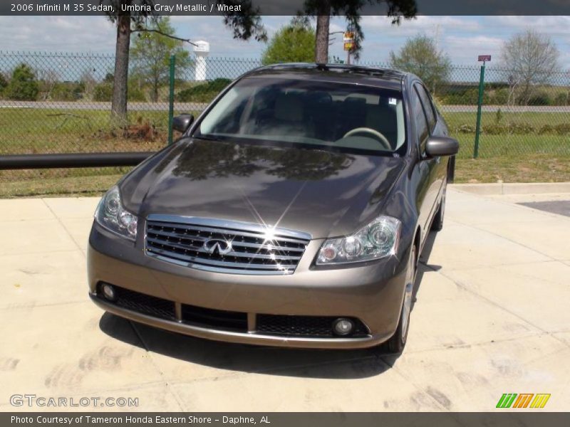 Umbria Gray Metallic / Wheat 2006 Infiniti M 35 Sedan