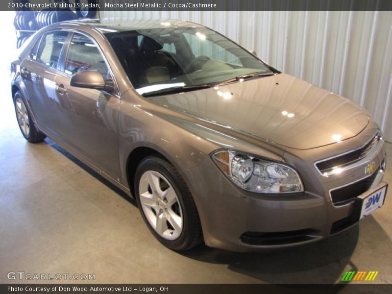 Mocha Steel Metallic / Cocoa/Cashmere 2010 Chevrolet Malibu LS Sedan