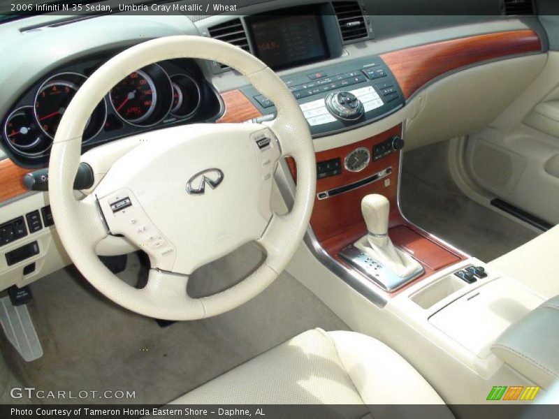 Umbria Gray Metallic / Wheat 2006 Infiniti M 35 Sedan