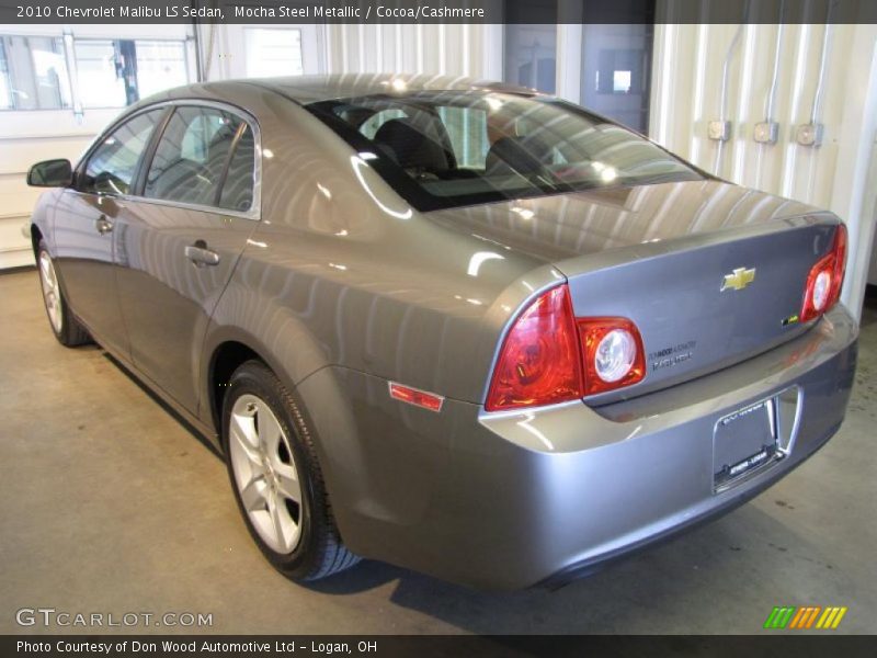 Mocha Steel Metallic / Cocoa/Cashmere 2010 Chevrolet Malibu LS Sedan