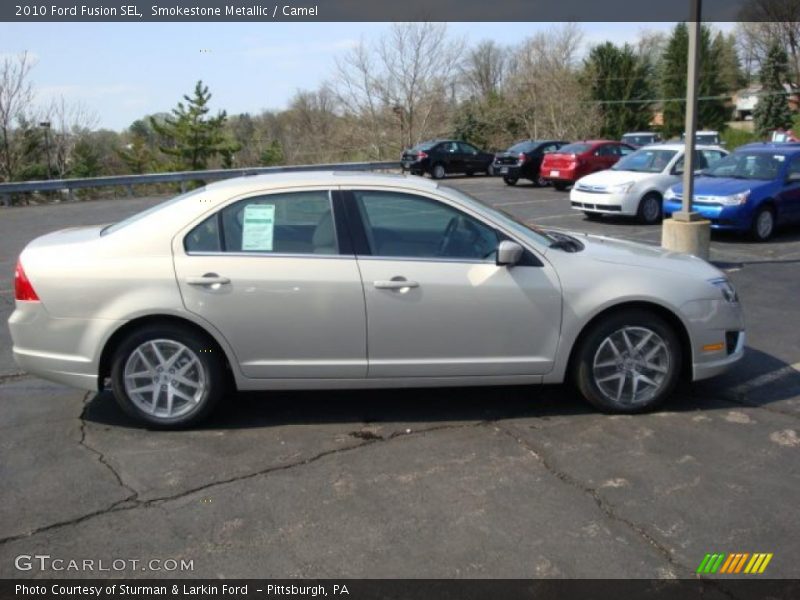 Smokestone Metallic / Camel 2010 Ford Fusion SEL