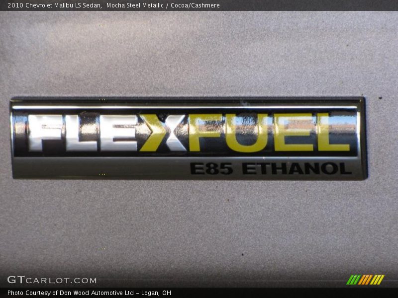Mocha Steel Metallic / Cocoa/Cashmere 2010 Chevrolet Malibu LS Sedan