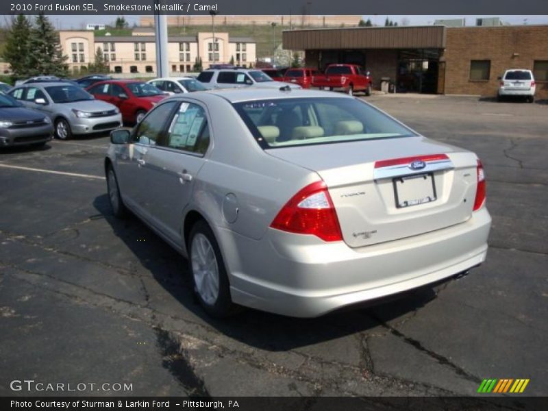 Smokestone Metallic / Camel 2010 Ford Fusion SEL