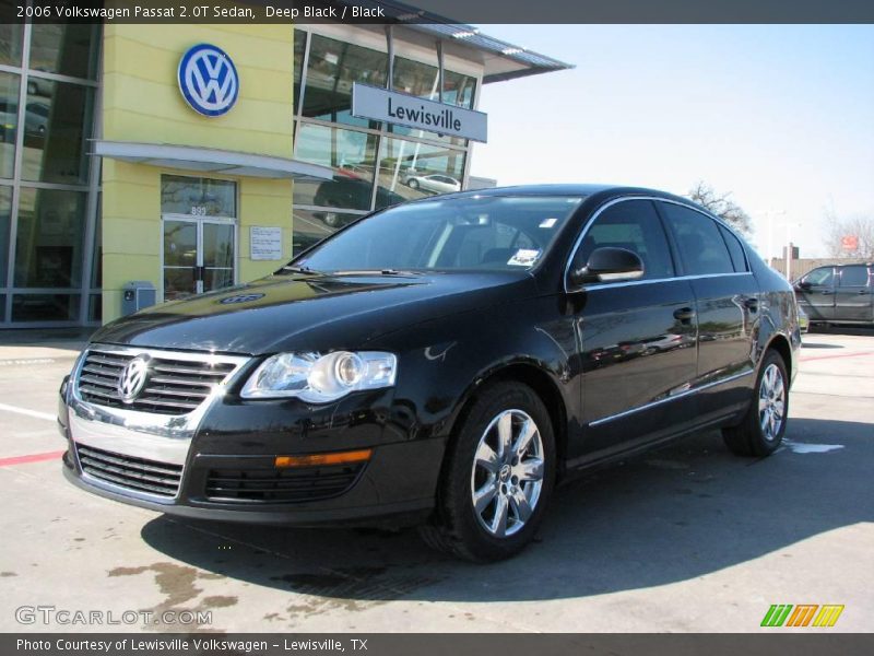 Deep Black / Black 2006 Volkswagen Passat 2.0T Sedan