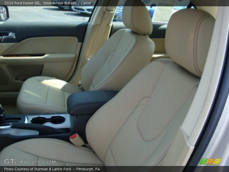 Smokestone Metallic / Camel 2010 Ford Fusion SEL