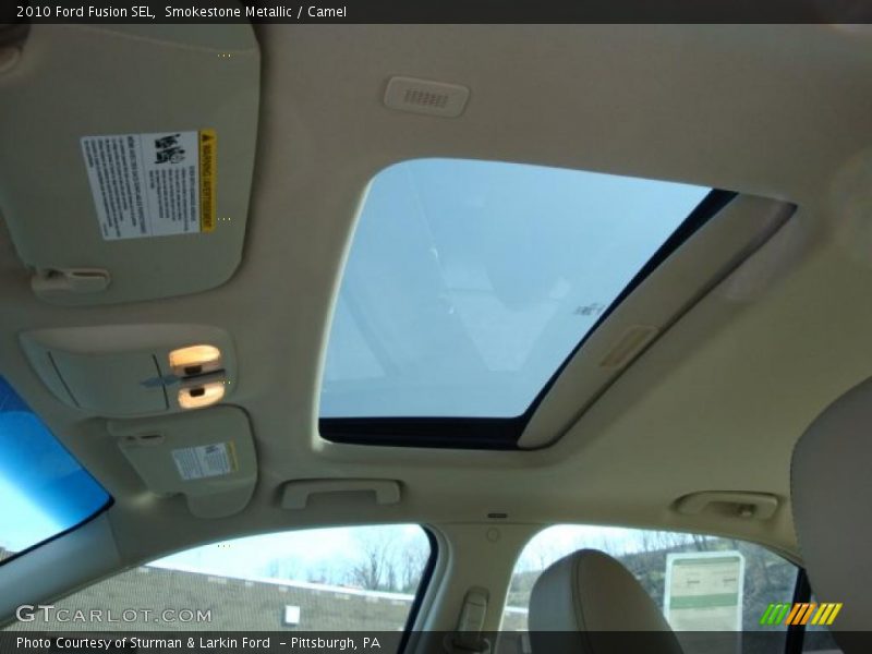 Smokestone Metallic / Camel 2010 Ford Fusion SEL