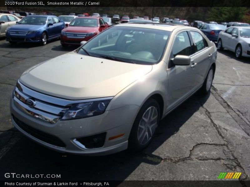 Smokestone Metallic / Camel 2010 Ford Fusion SEL