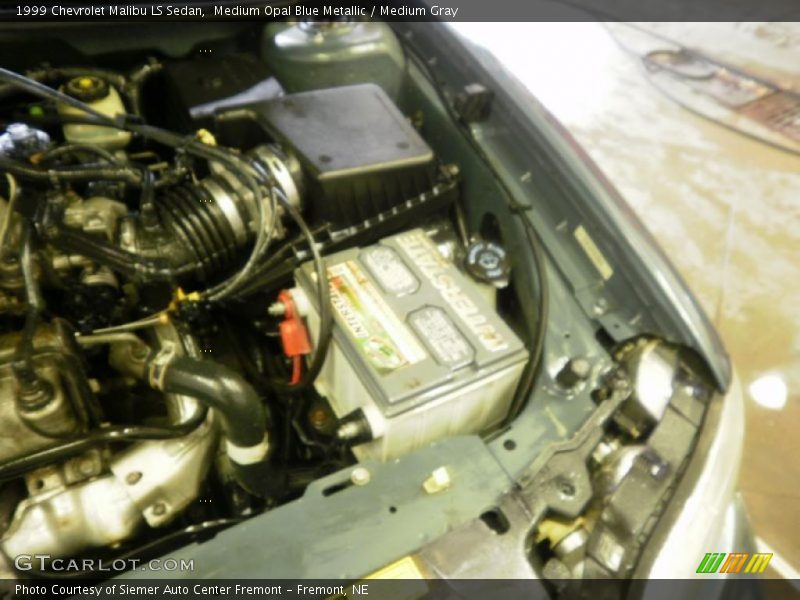Medium Opal Blue Metallic / Medium Gray 1999 Chevrolet Malibu LS Sedan