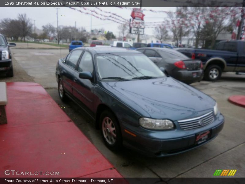 Medium Opal Blue Metallic / Medium Gray 1999 Chevrolet Malibu LS Sedan