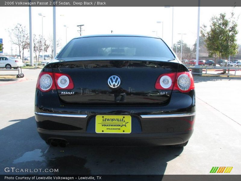 Deep Black / Black 2006 Volkswagen Passat 2.0T Sedan