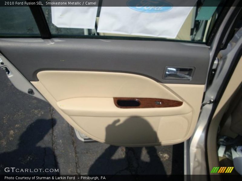 Smokestone Metallic / Camel 2010 Ford Fusion SEL