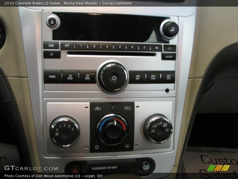 Mocha Steel Metallic / Cocoa/Cashmere 2010 Chevrolet Malibu LS Sedan