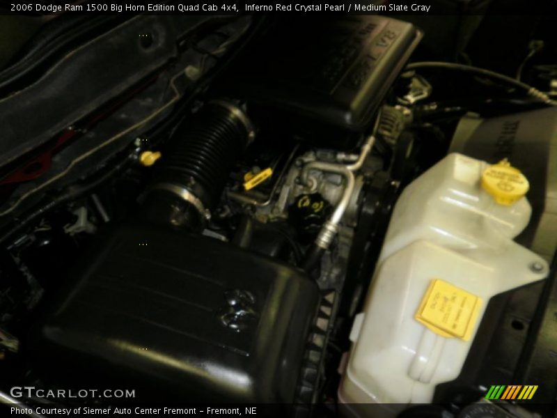 Inferno Red Crystal Pearl / Medium Slate Gray 2006 Dodge Ram 1500 Big Horn Edition Quad Cab 4x4