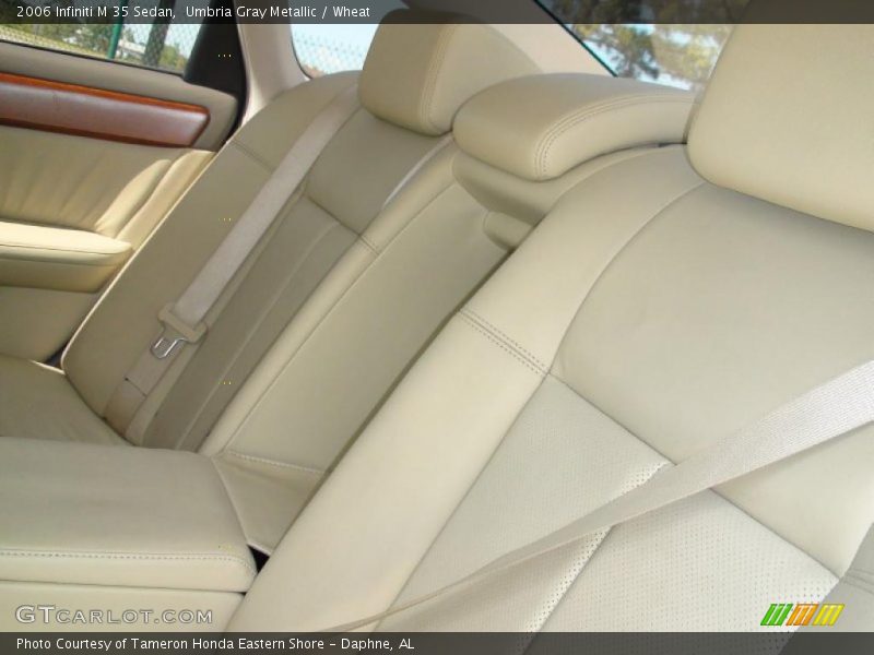 Umbria Gray Metallic / Wheat 2006 Infiniti M 35 Sedan