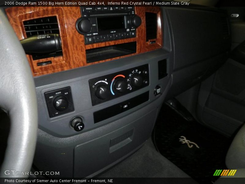 Inferno Red Crystal Pearl / Medium Slate Gray 2006 Dodge Ram 1500 Big Horn Edition Quad Cab 4x4