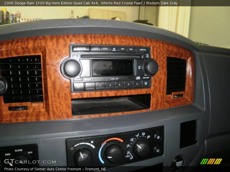 Inferno Red Crystal Pearl / Medium Slate Gray 2006 Dodge Ram 1500 Big Horn Edition Quad Cab 4x4