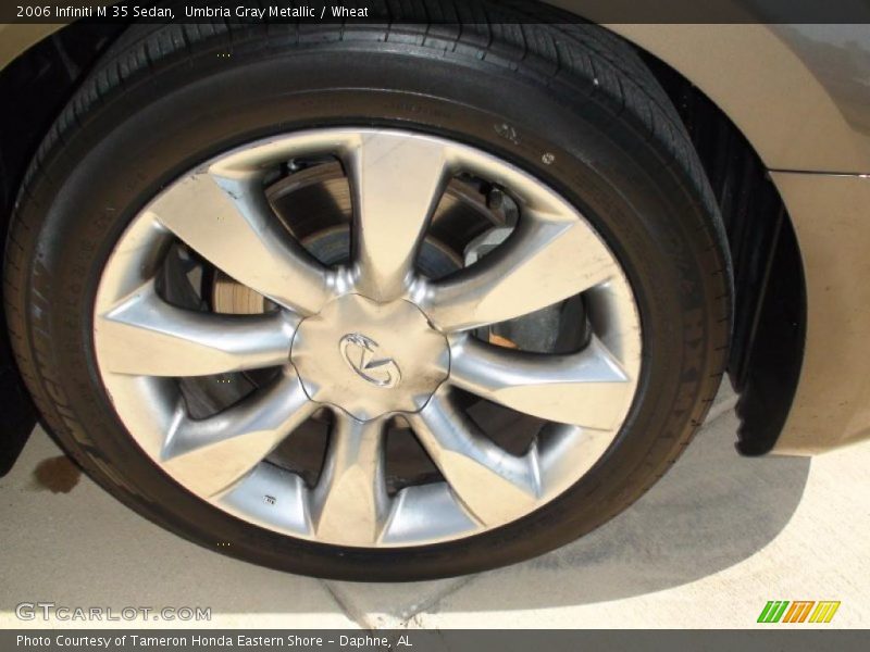 Umbria Gray Metallic / Wheat 2006 Infiniti M 35 Sedan
