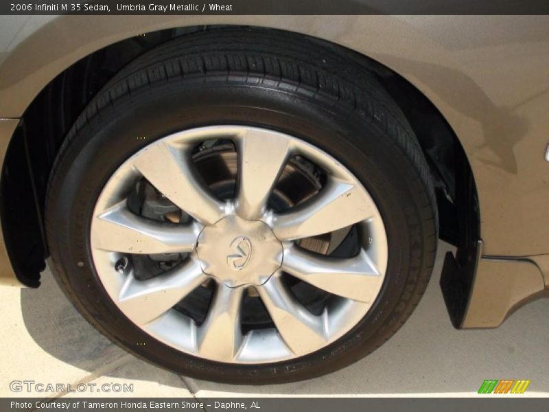 Umbria Gray Metallic / Wheat 2006 Infiniti M 35 Sedan