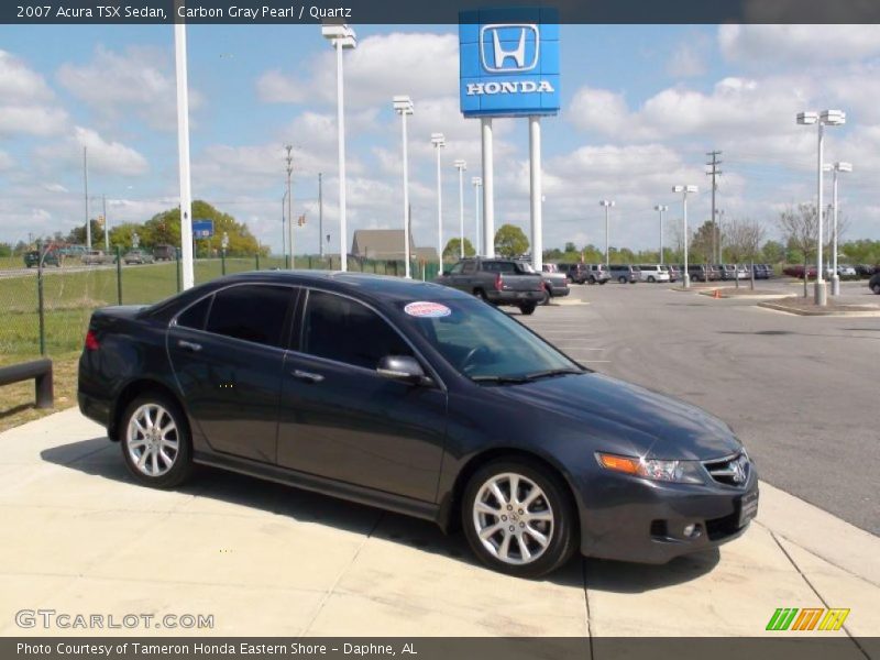 Carbon Gray Pearl / Quartz 2007 Acura TSX Sedan