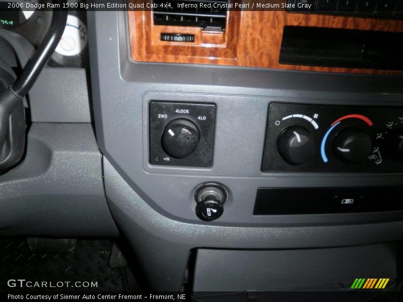 Inferno Red Crystal Pearl / Medium Slate Gray 2006 Dodge Ram 1500 Big Horn Edition Quad Cab 4x4