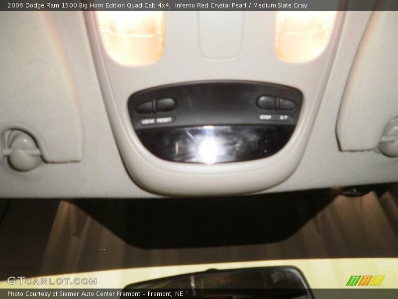 Inferno Red Crystal Pearl / Medium Slate Gray 2006 Dodge Ram 1500 Big Horn Edition Quad Cab 4x4
