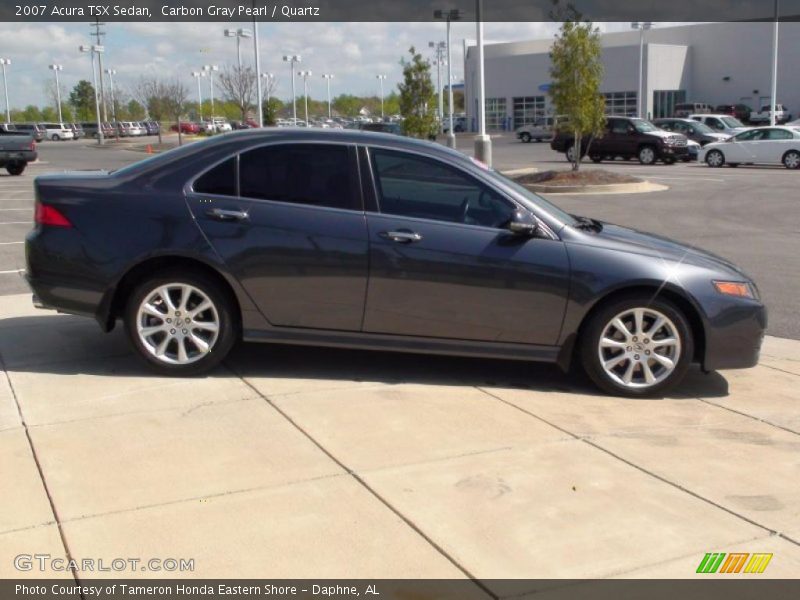 Carbon Gray Pearl / Quartz 2007 Acura TSX Sedan