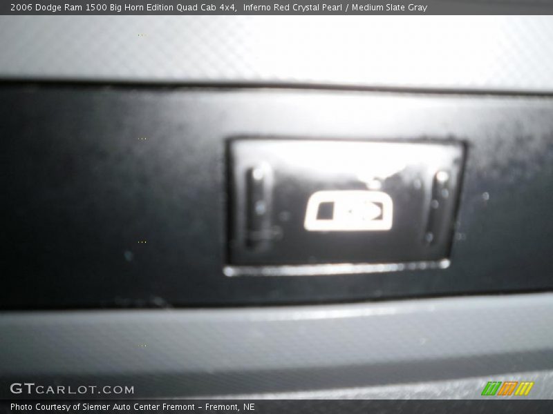 Inferno Red Crystal Pearl / Medium Slate Gray 2006 Dodge Ram 1500 Big Horn Edition Quad Cab 4x4