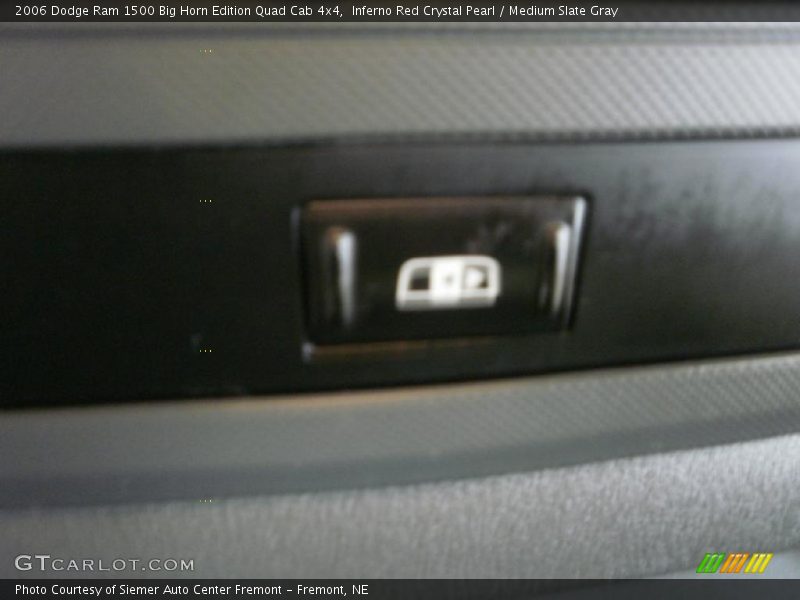 Inferno Red Crystal Pearl / Medium Slate Gray 2006 Dodge Ram 1500 Big Horn Edition Quad Cab 4x4