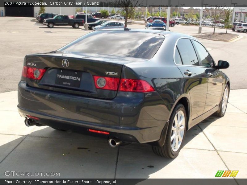 Carbon Gray Pearl / Quartz 2007 Acura TSX Sedan