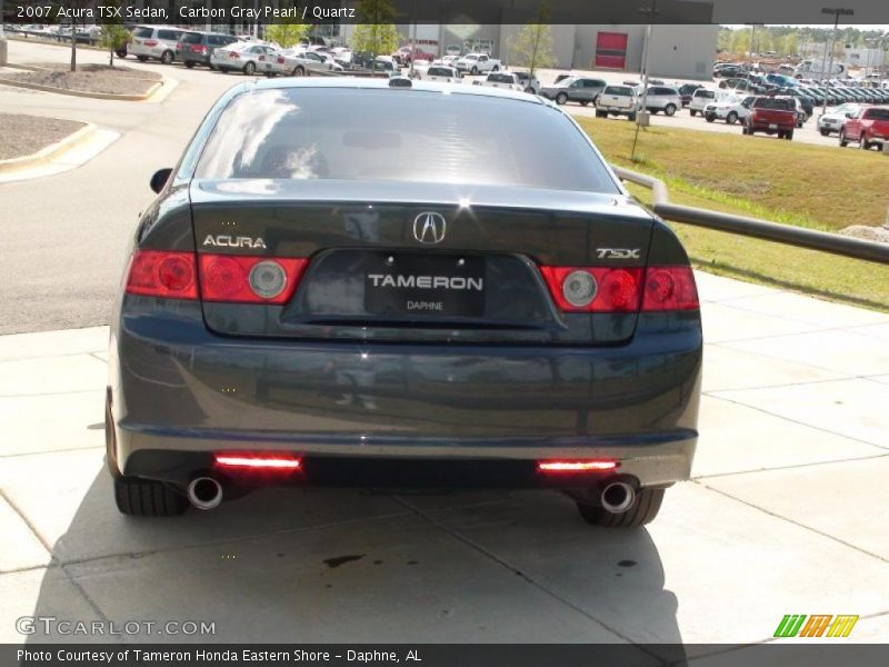 Carbon Gray Pearl / Quartz 2007 Acura TSX Sedan