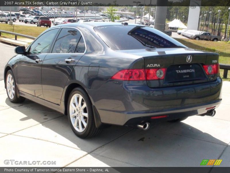 Carbon Gray Pearl / Quartz 2007 Acura TSX Sedan