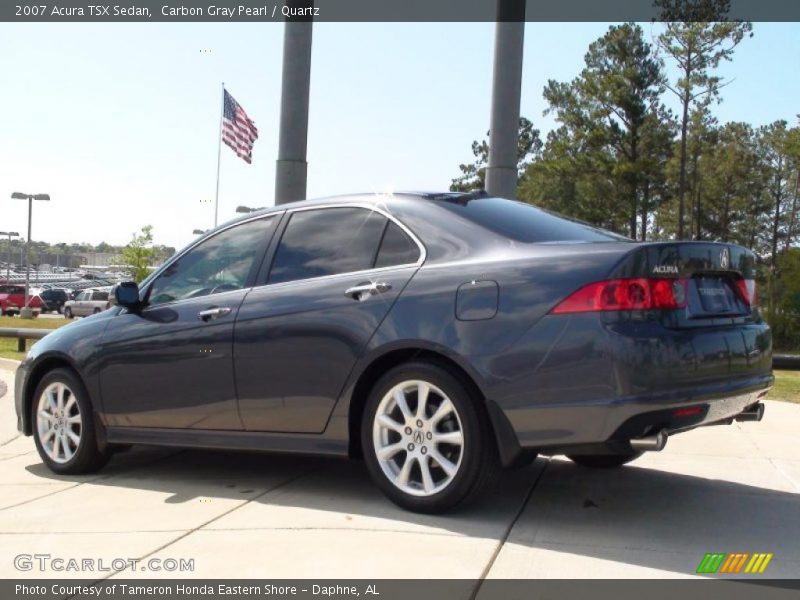 Carbon Gray Pearl / Quartz 2007 Acura TSX Sedan