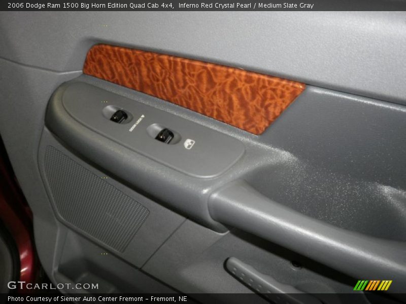 Inferno Red Crystal Pearl / Medium Slate Gray 2006 Dodge Ram 1500 Big Horn Edition Quad Cab 4x4