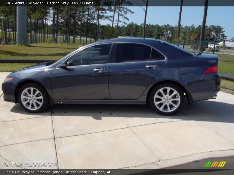 Carbon Gray Pearl / Quartz 2007 Acura TSX Sedan