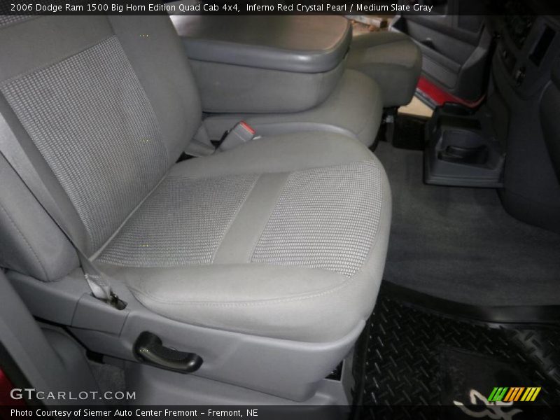 Inferno Red Crystal Pearl / Medium Slate Gray 2006 Dodge Ram 1500 Big Horn Edition Quad Cab 4x4