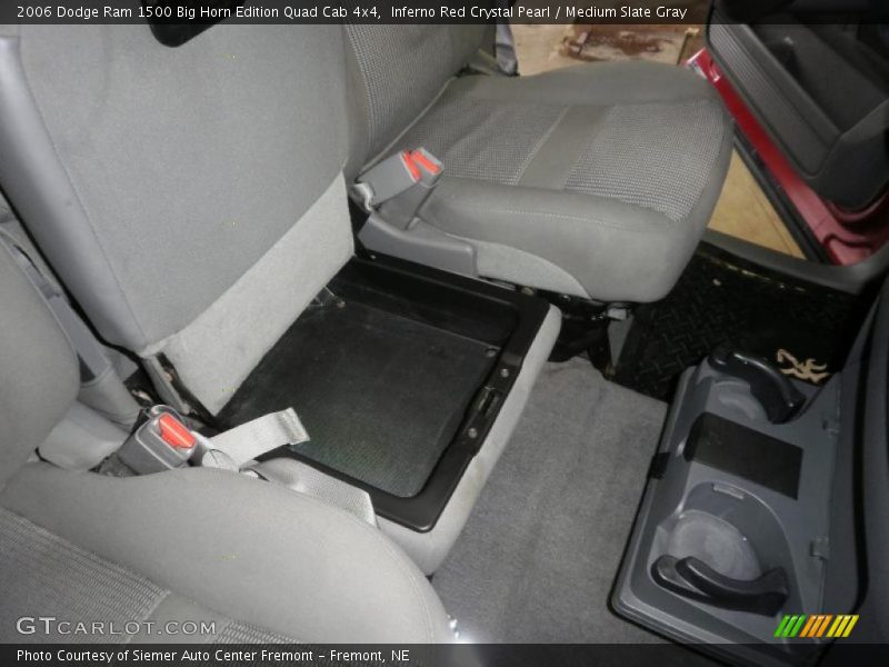 Inferno Red Crystal Pearl / Medium Slate Gray 2006 Dodge Ram 1500 Big Horn Edition Quad Cab 4x4